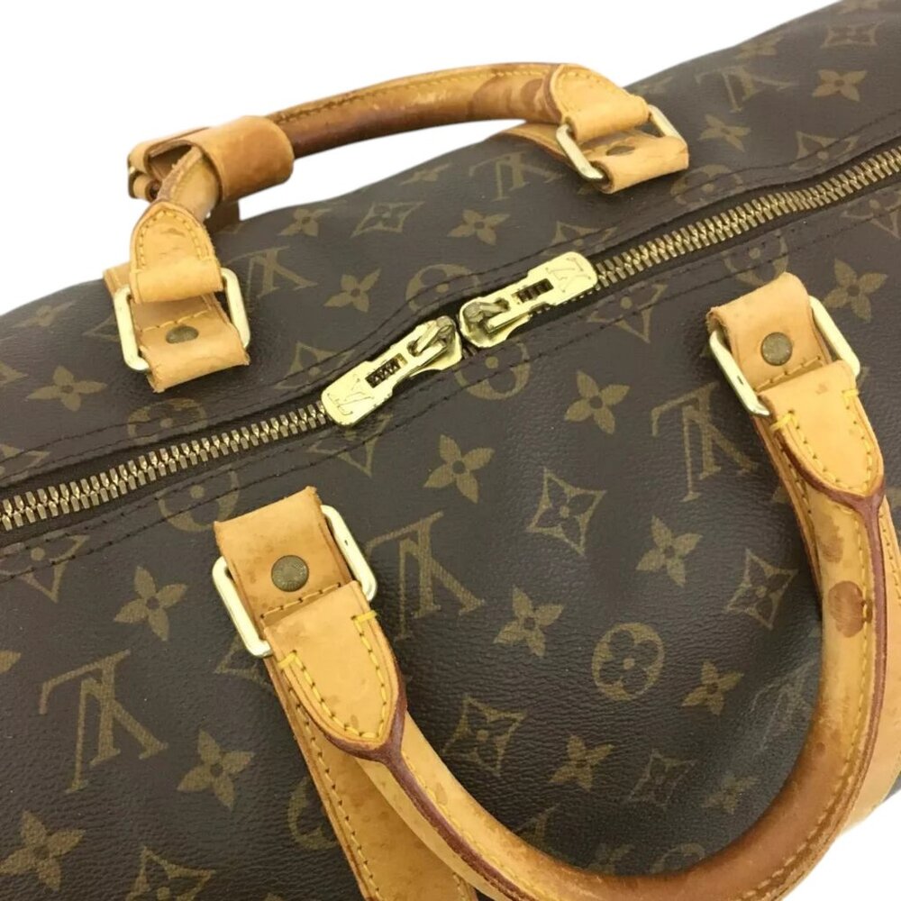 231547BO (X6) Louis Vuitton Travel Bag Keepall 50 Brown Monogram - Picture 7 of 12